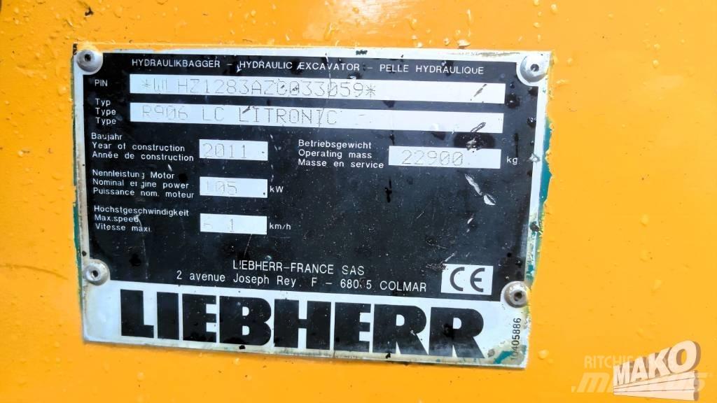 Liebherr R 906 LC حفارات زحافة