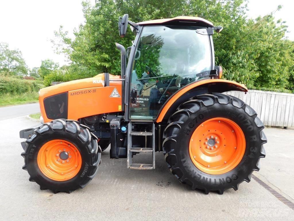 Kubota M105 GX-111 الجرارات