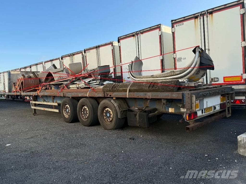 LAG O-3-40 01 نصف مقطورات مسطحة / مفصلية الجوانب