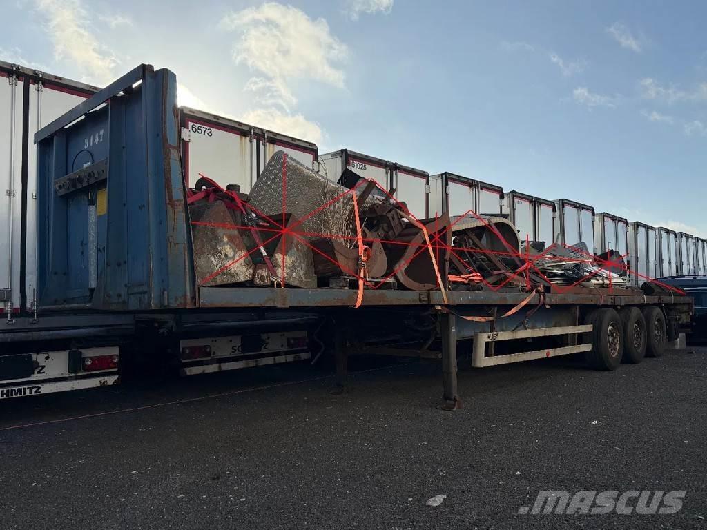 LAG O-3-40 01 نصف مقطورات مسطحة / مفصلية الجوانب