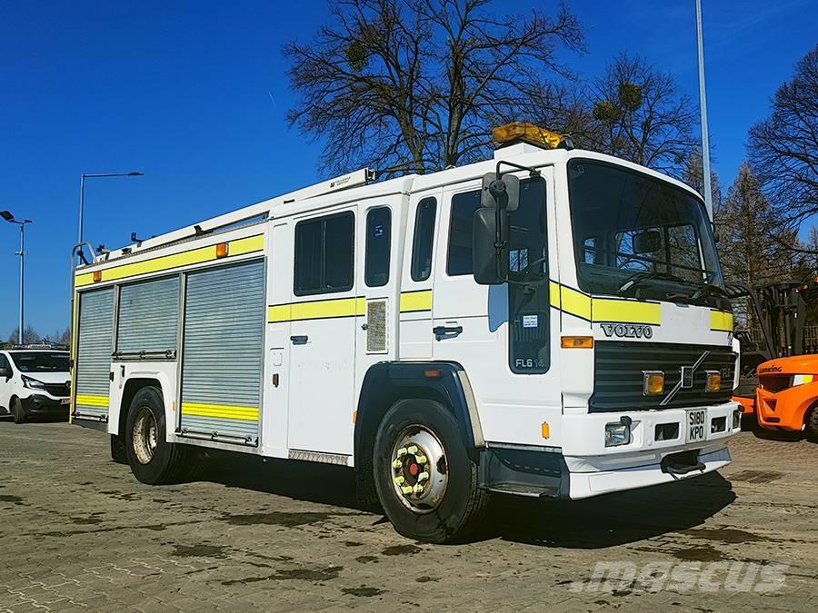Volvo FL614 شاحنات حريق
