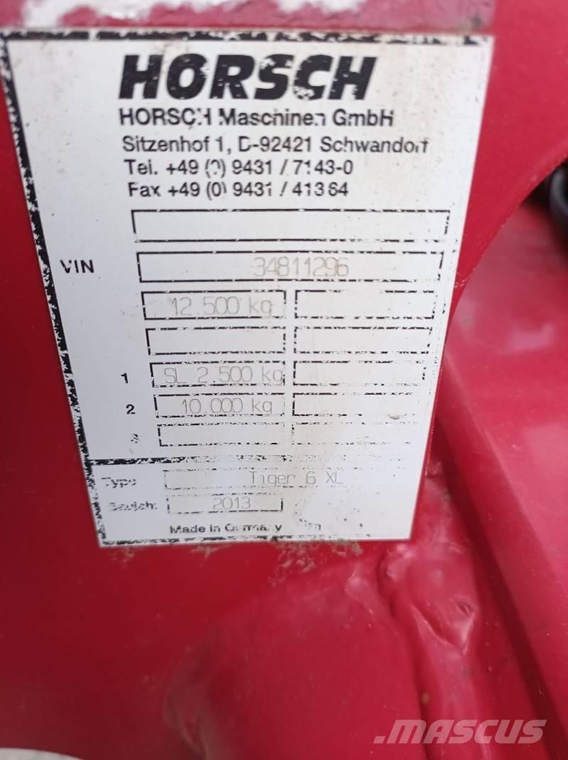 Horsch Tiger 6 XL زراعات