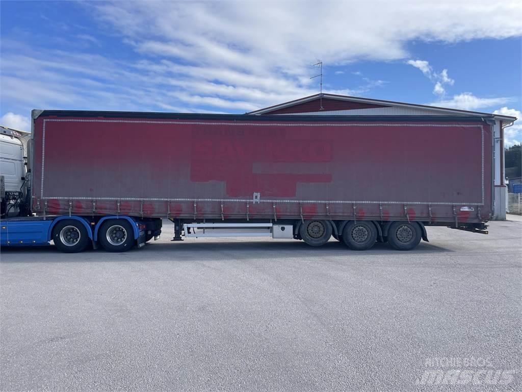 Schmitz Cargobull نصف مقطورات بباب جانبي