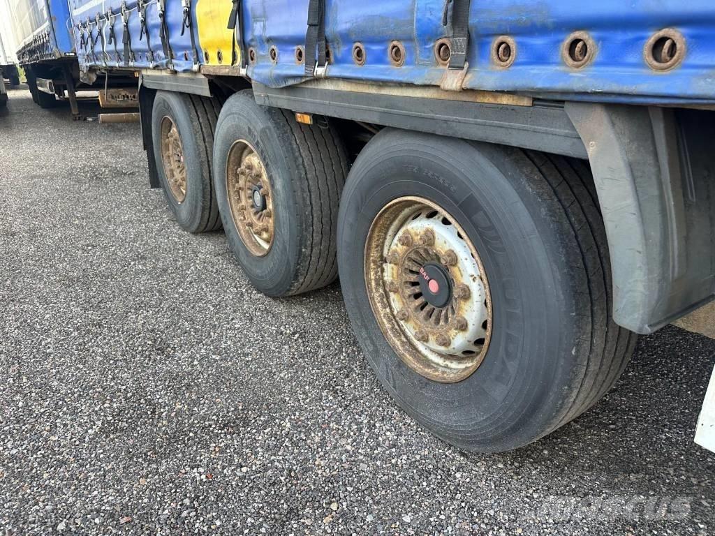 Krone SD serie 8354 مقطورات بغطاء جانبي