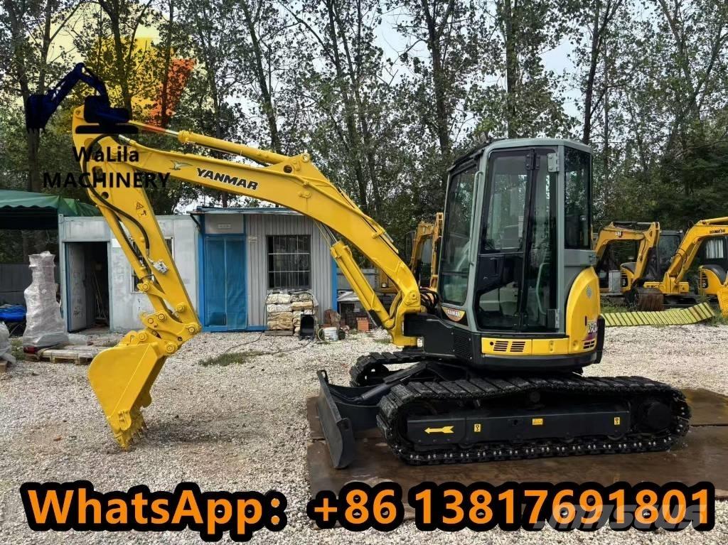 Yanmar Vio 55 حفارات صغيرة أقل من 7 طن (حفارات صغيرة)
