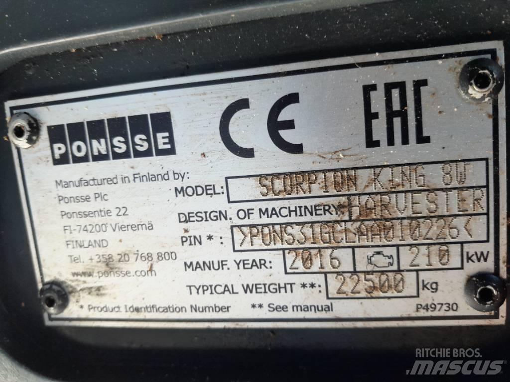 Ponsse Scorpion King حصادات