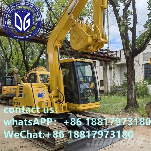 Komatsu PC 60-7C حفارات زحافة