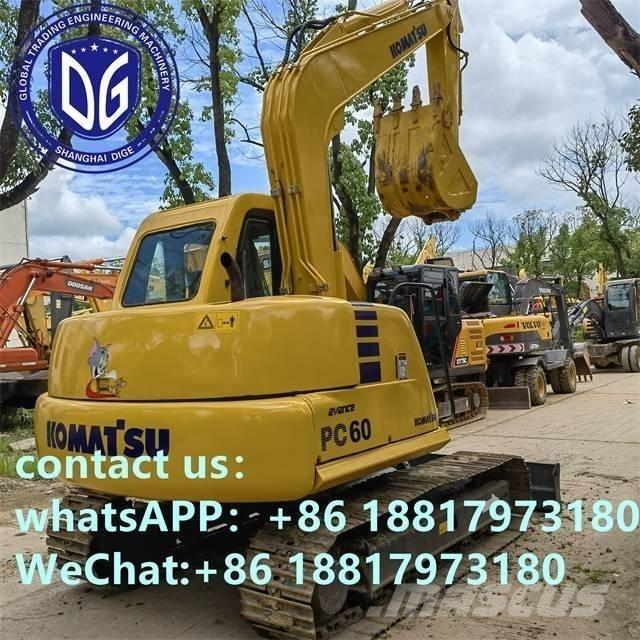 Komatsu PC 60-7C حفارات زحافة