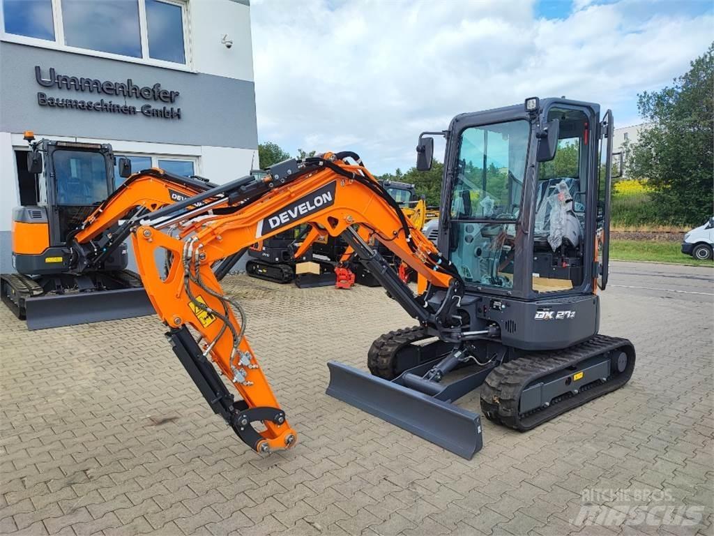 Develon DX27Z-7 حفارات صغيرة أقل من 7 طن (حفارات صغيرة)