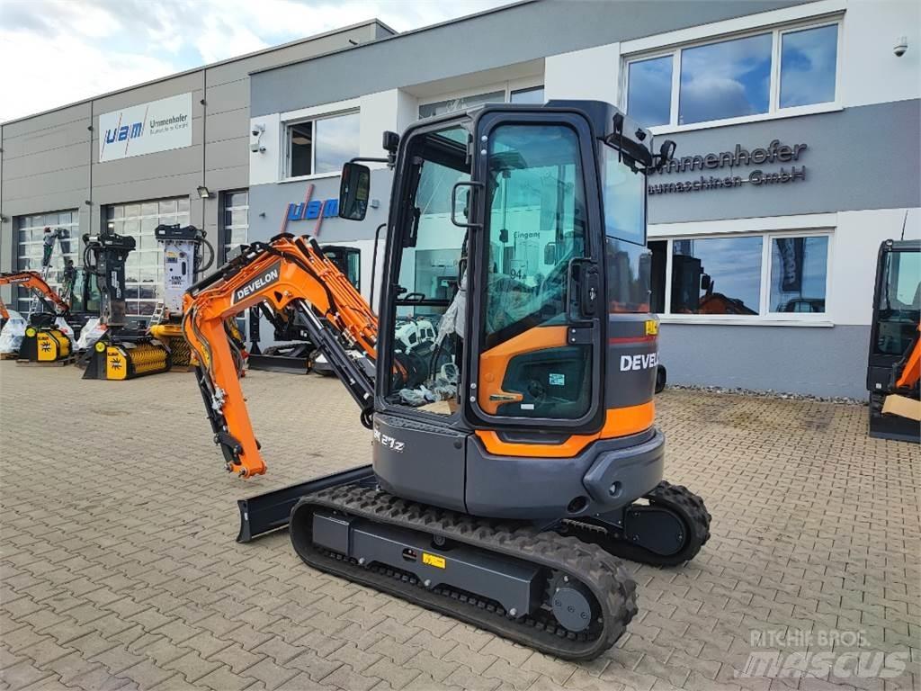 Develon DX27Z-7 حفارات صغيرة أقل من 7 طن (حفارات صغيرة)