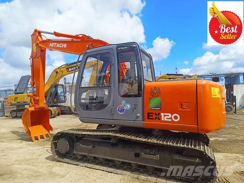 Hitachi EX 120 حفارات زحافة