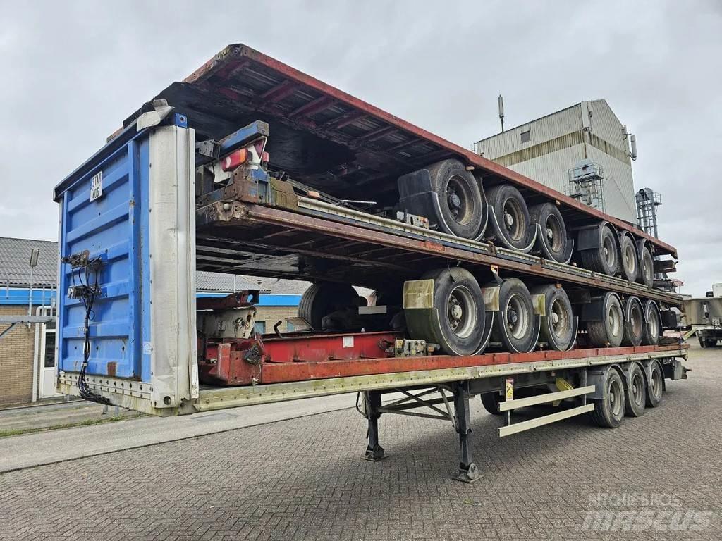 Fruehauf SMB - DISC نصف مقطورات مسطحة / مفصلية الجوانب