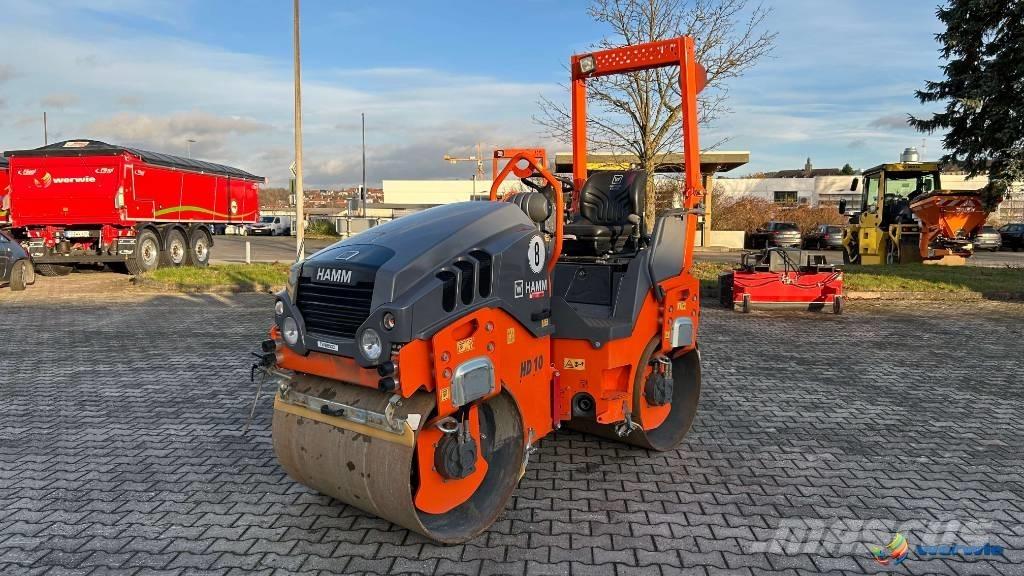 Hamm HD 10 VV مداحل ثنائية الاسطوانة