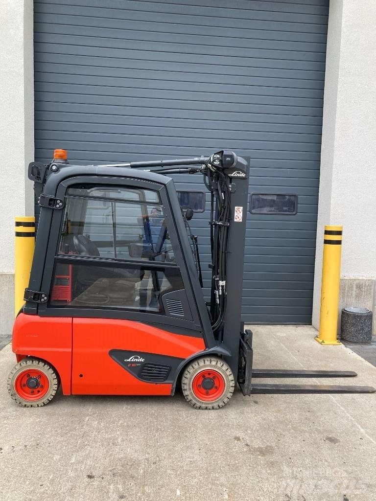 Linde E16P/386-02 شاحنات ذات رافعات شوكية تعمل بالكهرباء