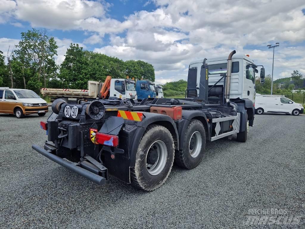 MAN TGS 26.360 شاحنات الرافعات الخطافية