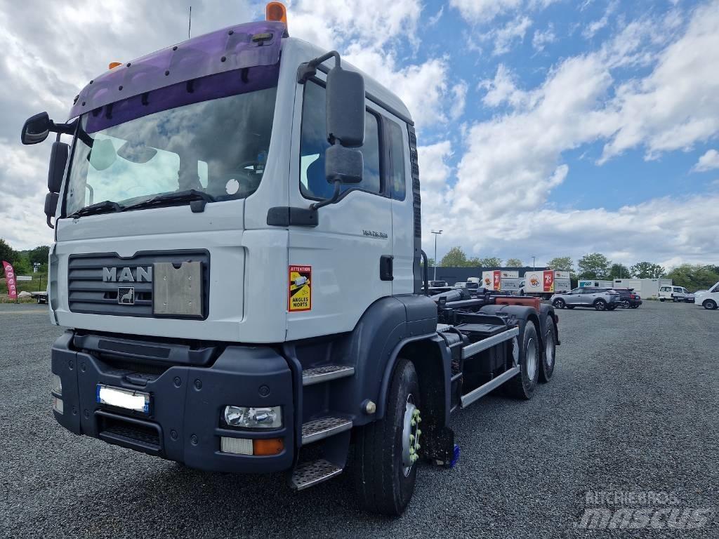 MAN TGS 26.360 شاحنات الرافعات الخطافية
