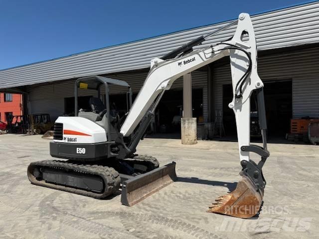 Bobcat E 50 حفارات صغيرة أقل من 7 طن (حفارات صغيرة)