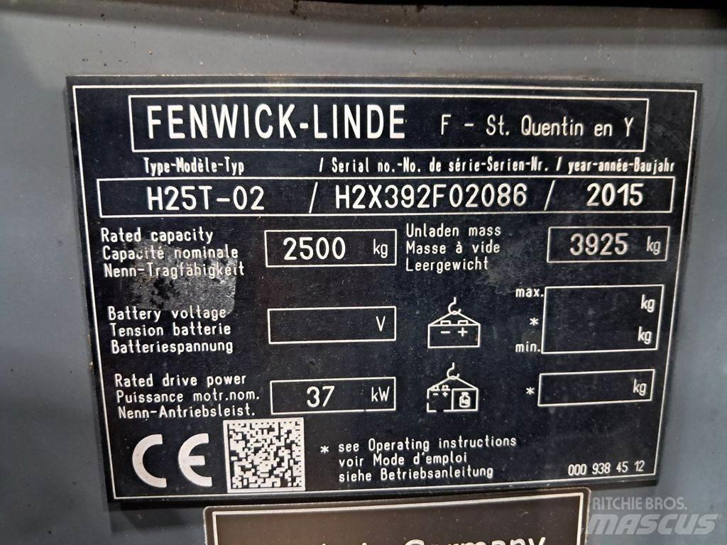 Linde H25T-02 شاحنات LPG