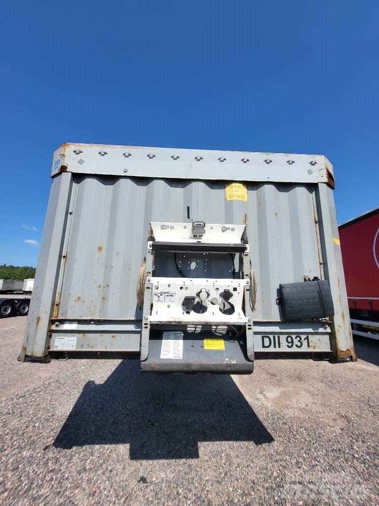 Krone Flatbed Nordic نصف مقطورات مسطحة / مفصلية الجوانب