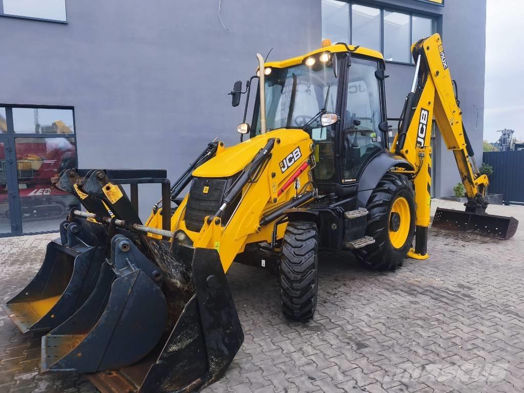 JCB 3 CX لوادر ذات جرافات عكسية