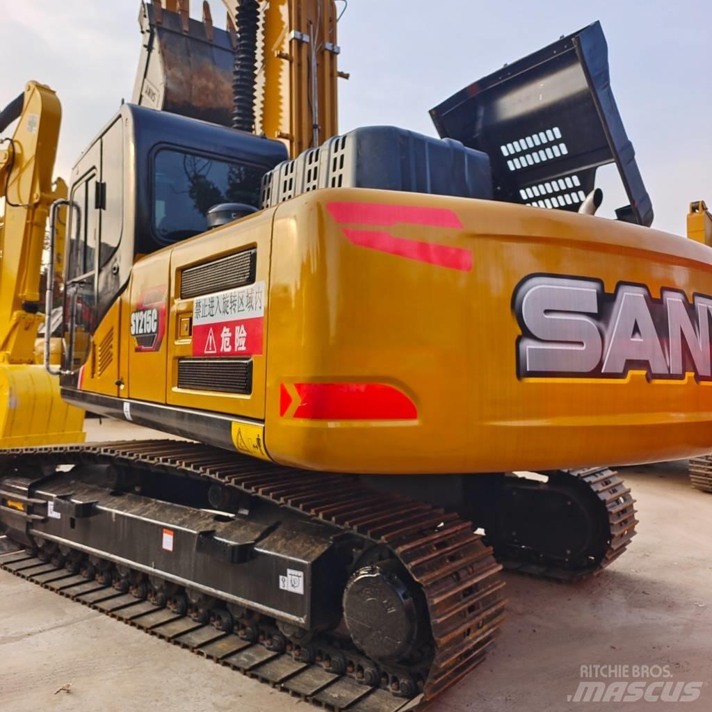 Sany SY 215 C حفارات زحافة