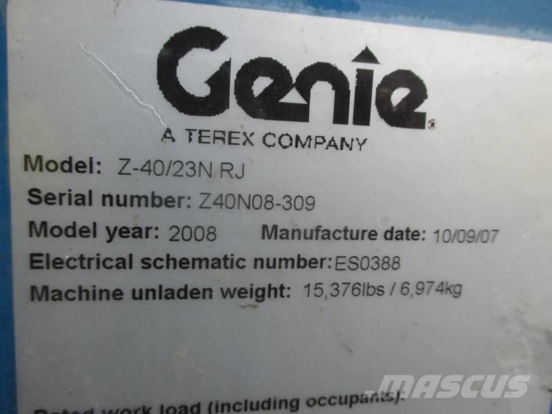 Genie Z 40/23 N RJ رافعات سلة مفصلية