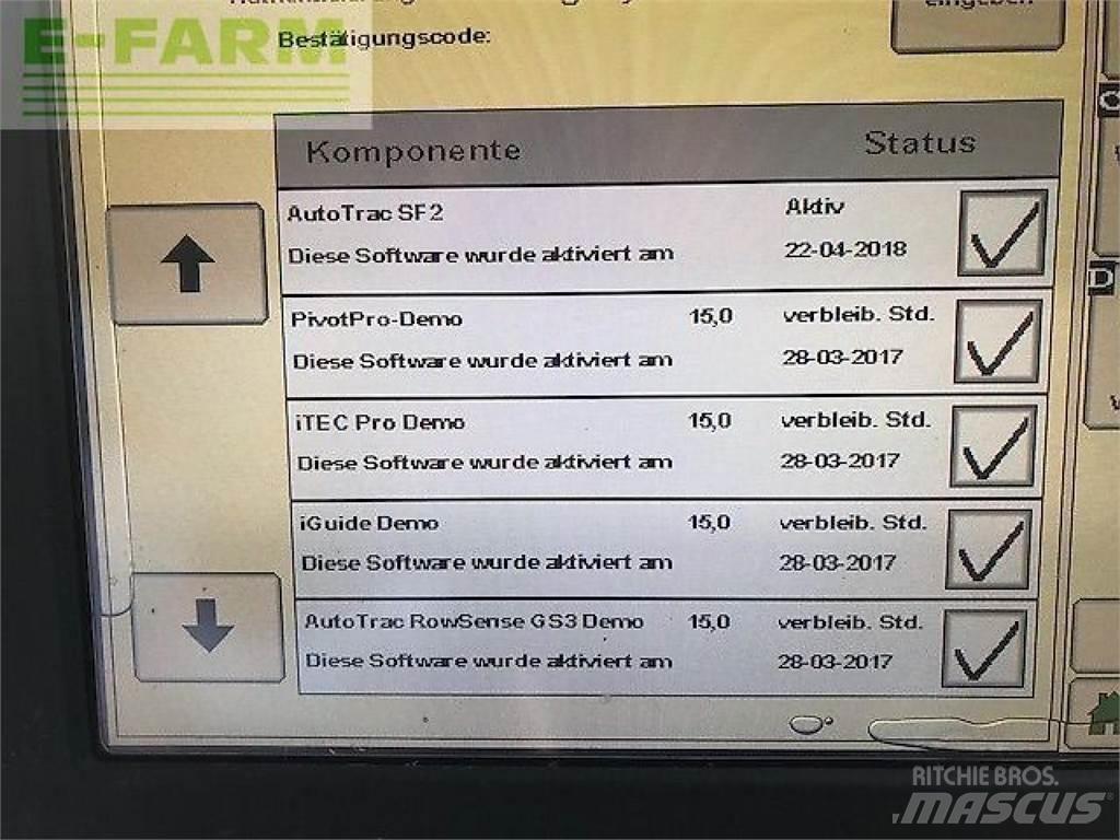 John Deere w660 حصادات