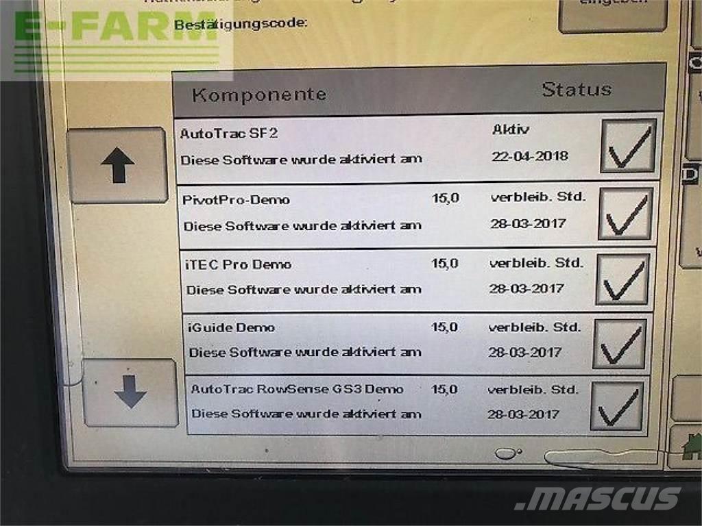 John Deere w660 حصادات