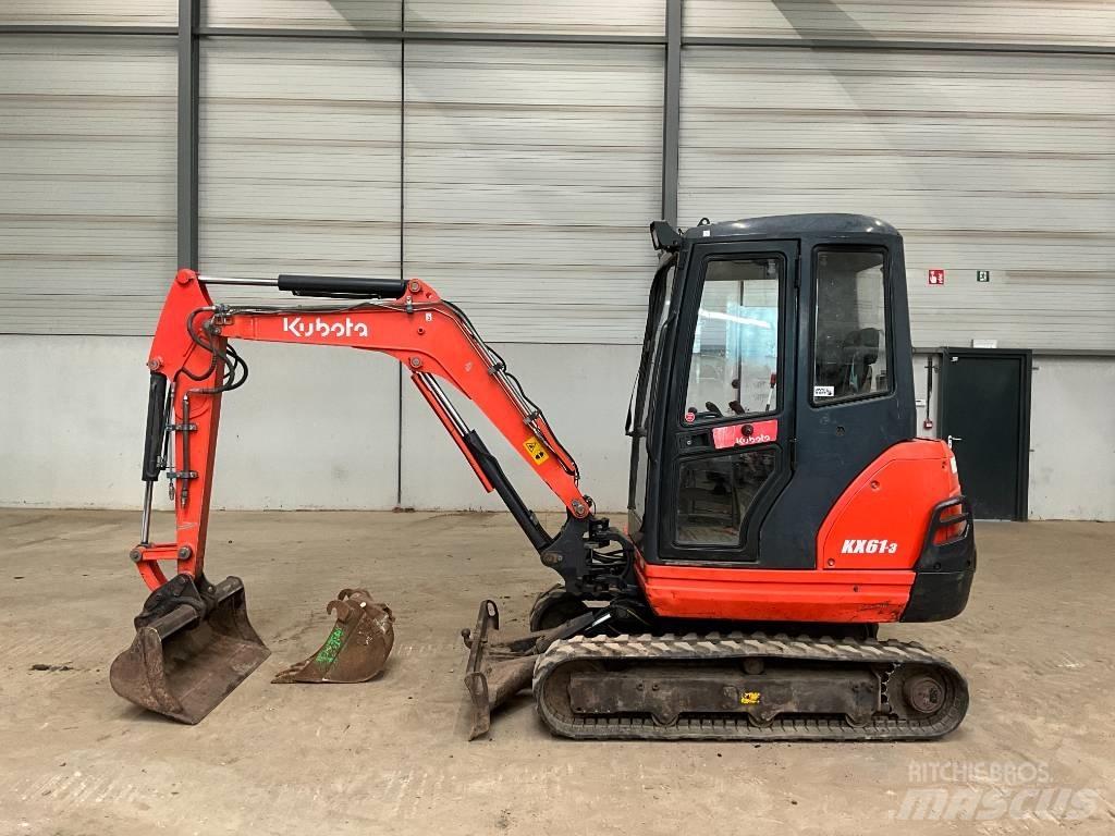 Kubota KX 61-3 حفارات صغيرة أقل من 7 طن (حفارات صغيرة)