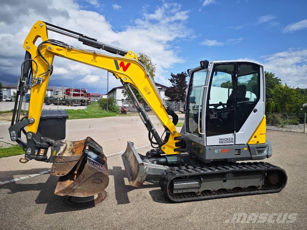 Wacker Neuson ET 58 حفارات زحافة
