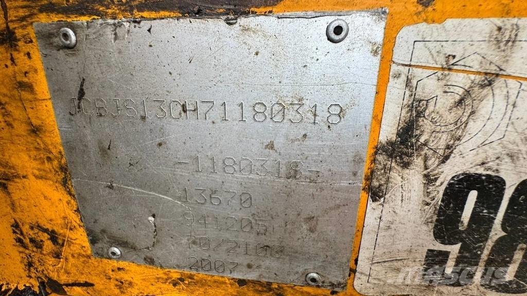 JCB JS 130 LC + JAK300 حفارات زحافة