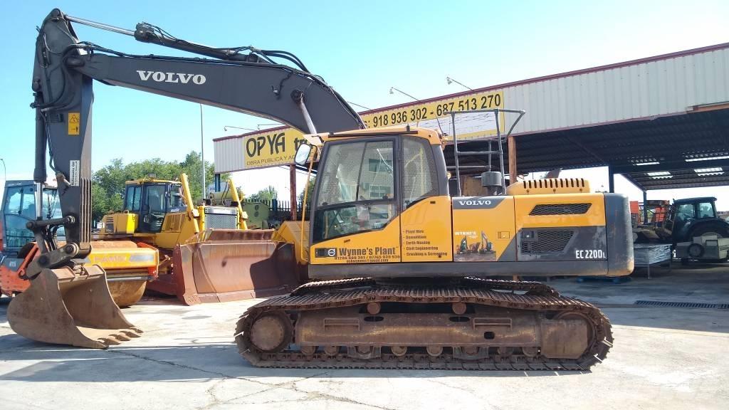 Volvo EC220DL حفارات زحافة