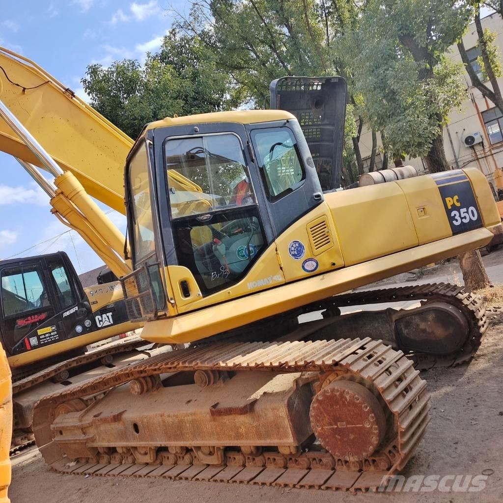 Komatsu PC 350-7 حفارات زحافة