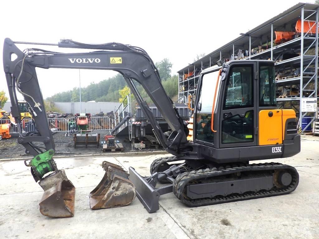 Volvo EC 55 C حفارات صغيرة أقل من 7 طن (حفارات صغيرة)