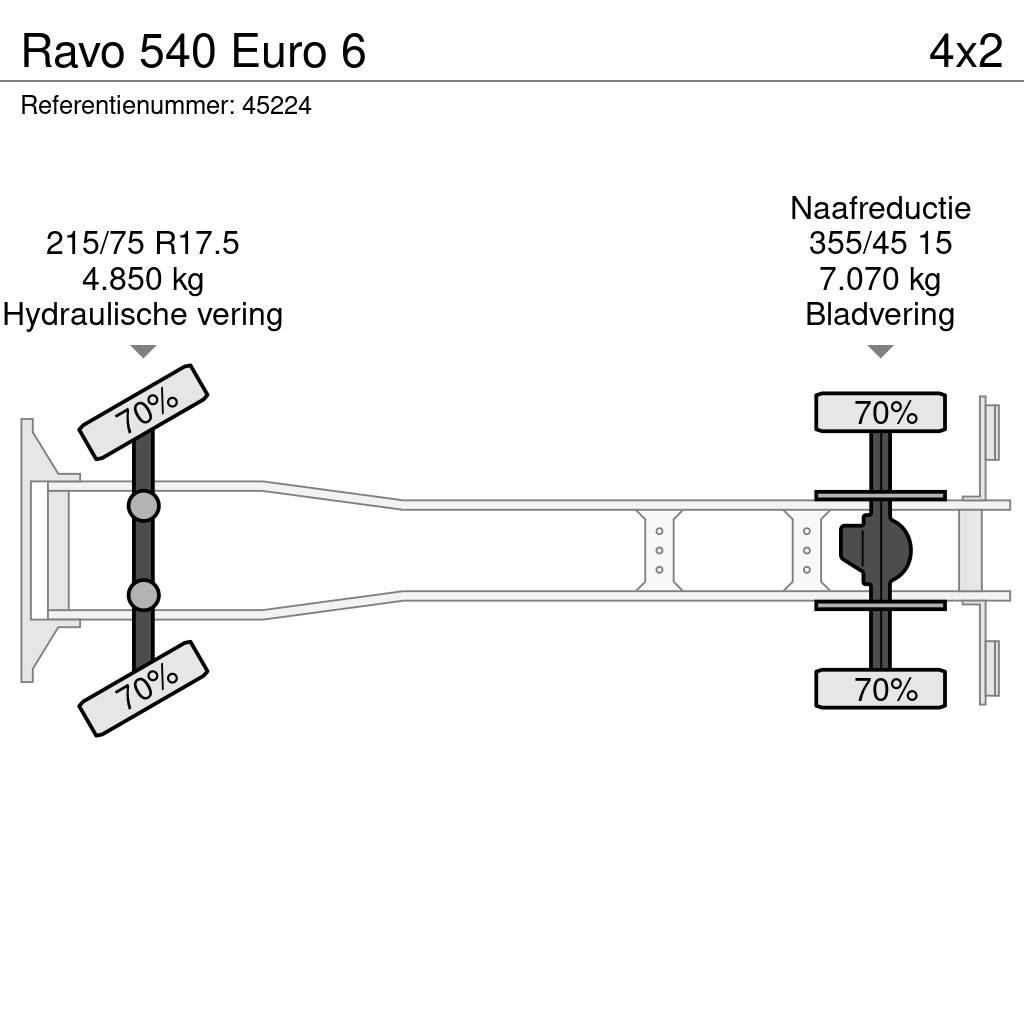 Ravo 540 Euro 6 شاحنات كاسحة
