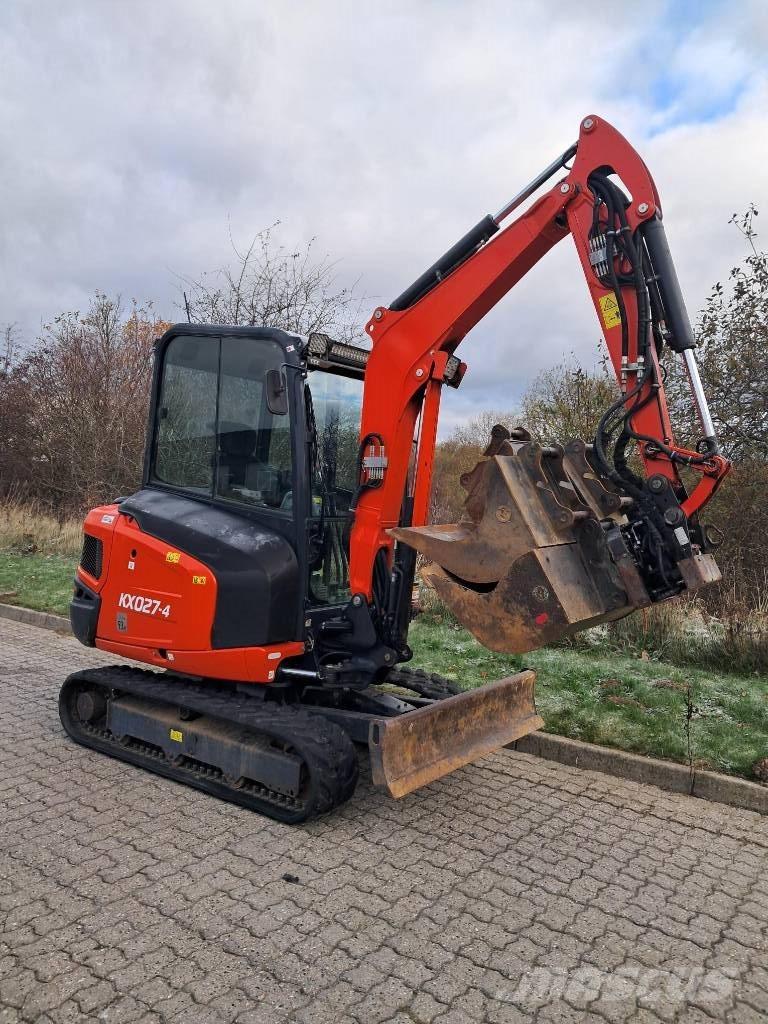 Kubota KX 027-4 حفارات صغيرة أقل من 7 طن (حفارات صغيرة)