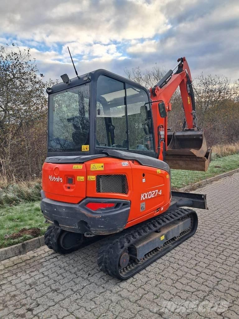 Kubota KX 027-4 حفارات صغيرة أقل من 7 طن (حفارات صغيرة)
