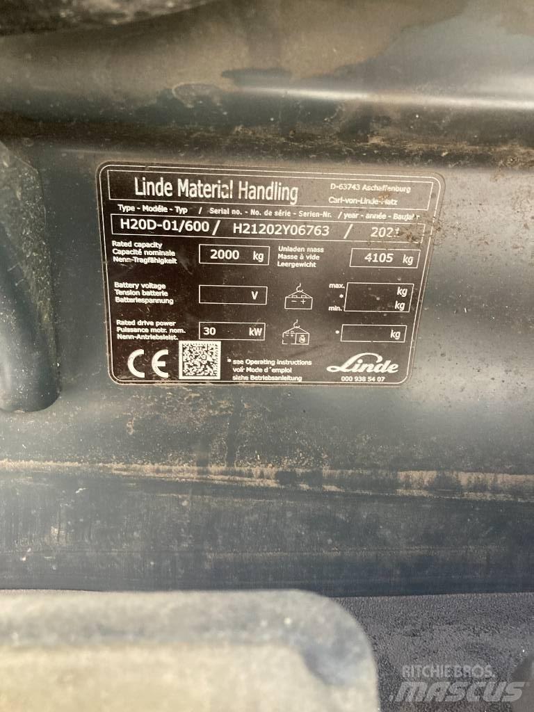 Linde H20/600D/1202 شاحنات الديزل