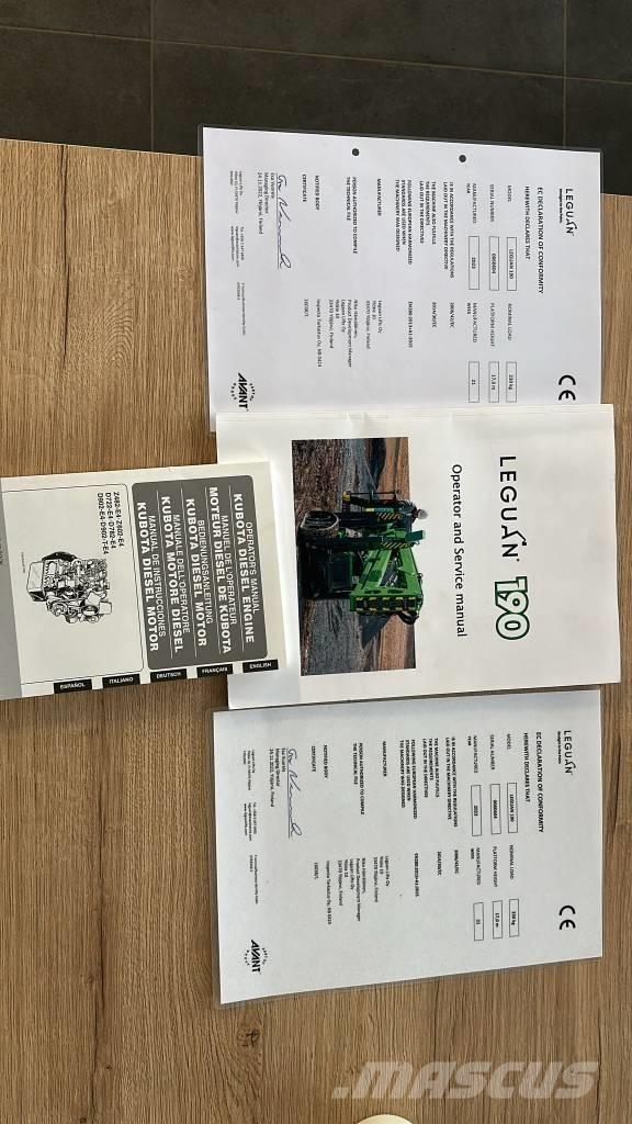 Avant Leguan 190 رافعات الإنشاءات