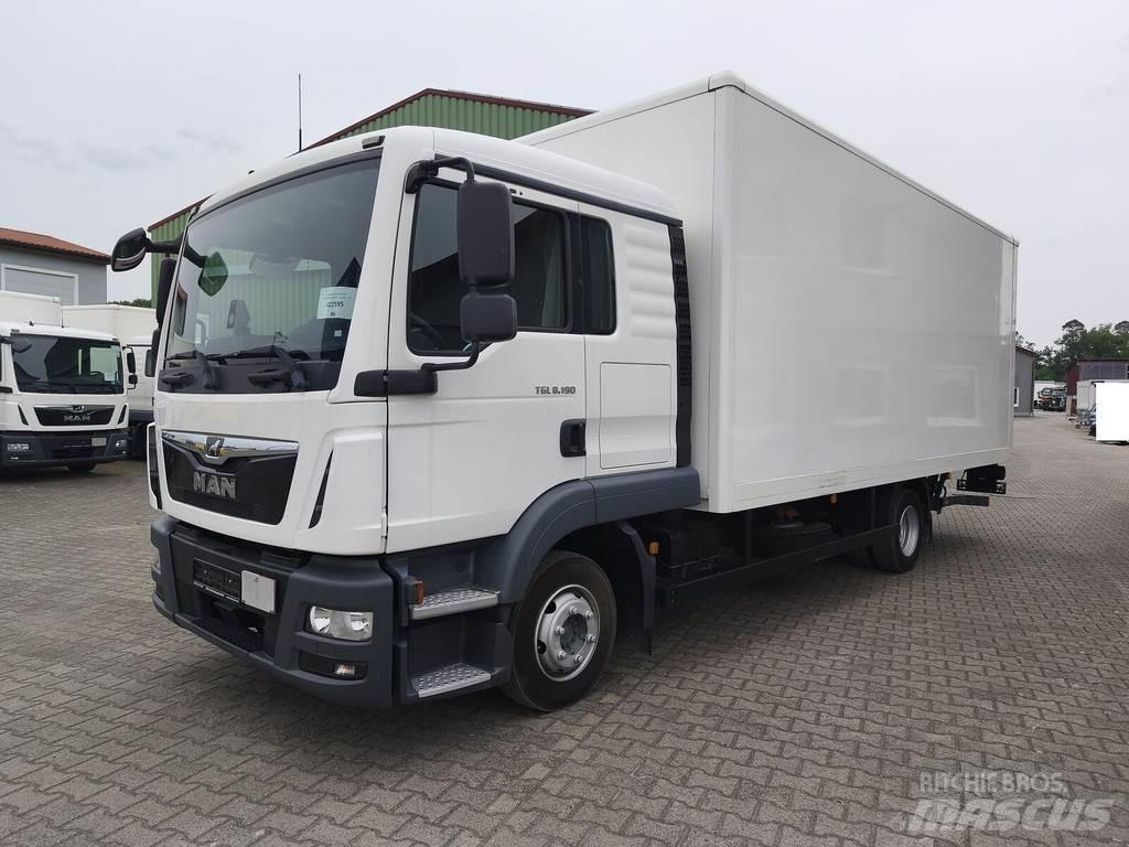 MAN TGL 8.190 شاحنات ذات هيكل صندوقي