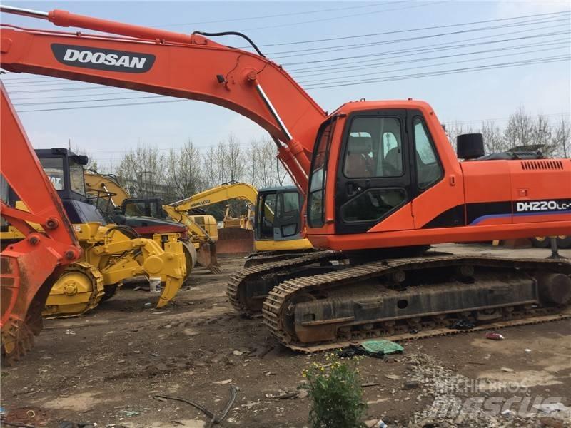 Doosan dh220lc-7 حفارات زحافة