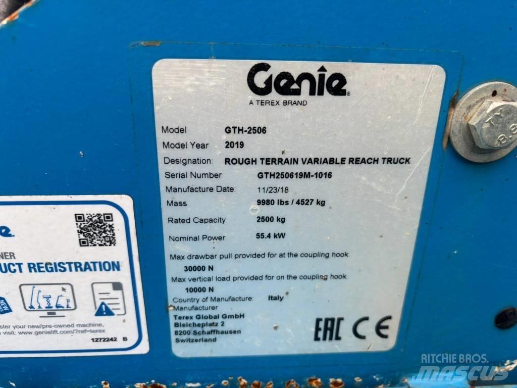 Genie GTH 2506 مناولات متداخلة