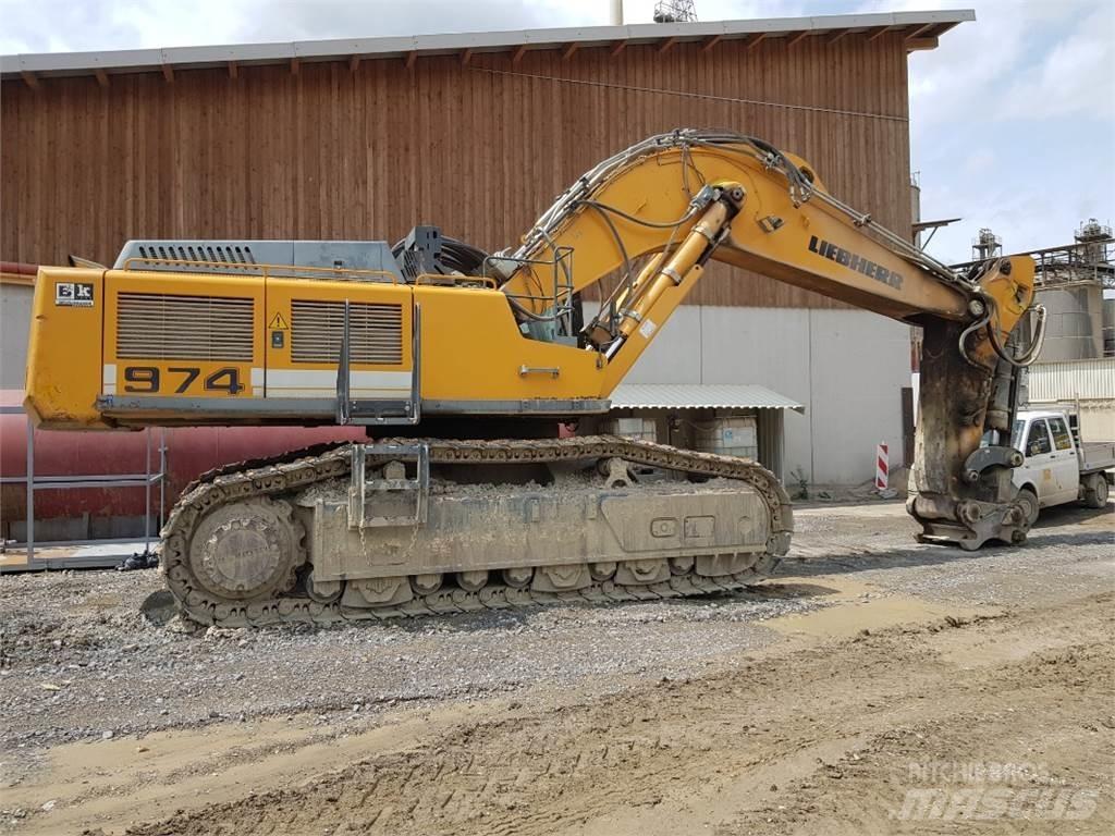 Liebherr R974 حفارات زحافة