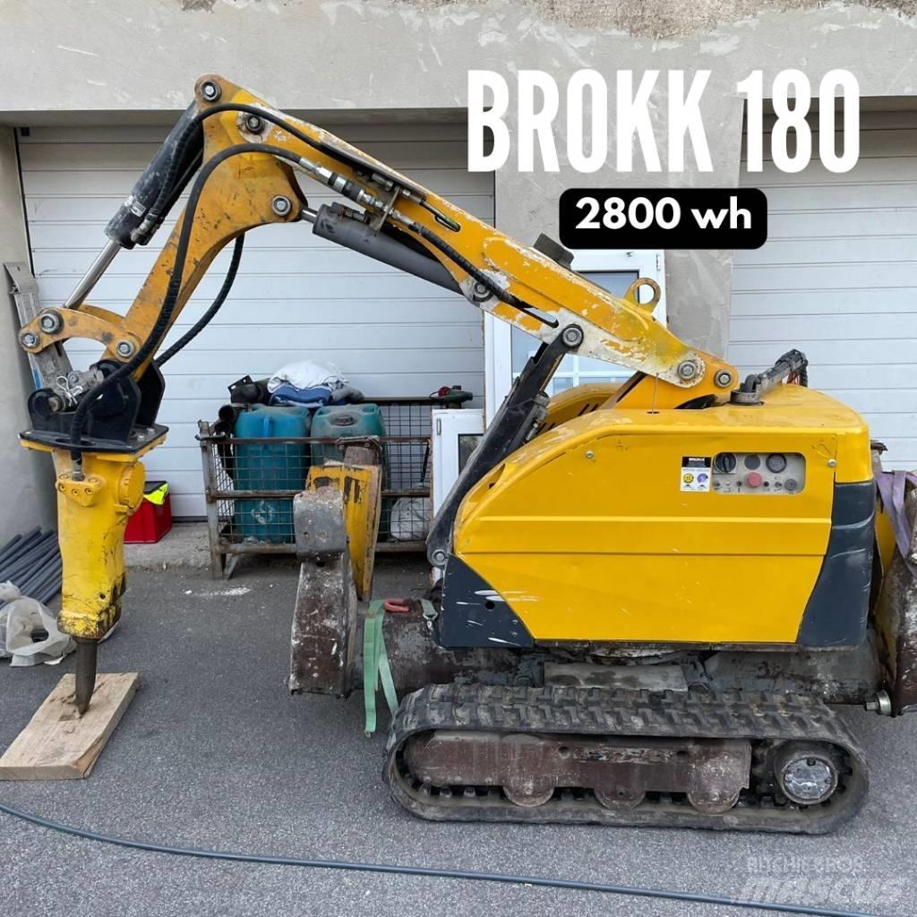 Brokk 180 حفارات صغيرة أقل من 7 طن (حفارات صغيرة)