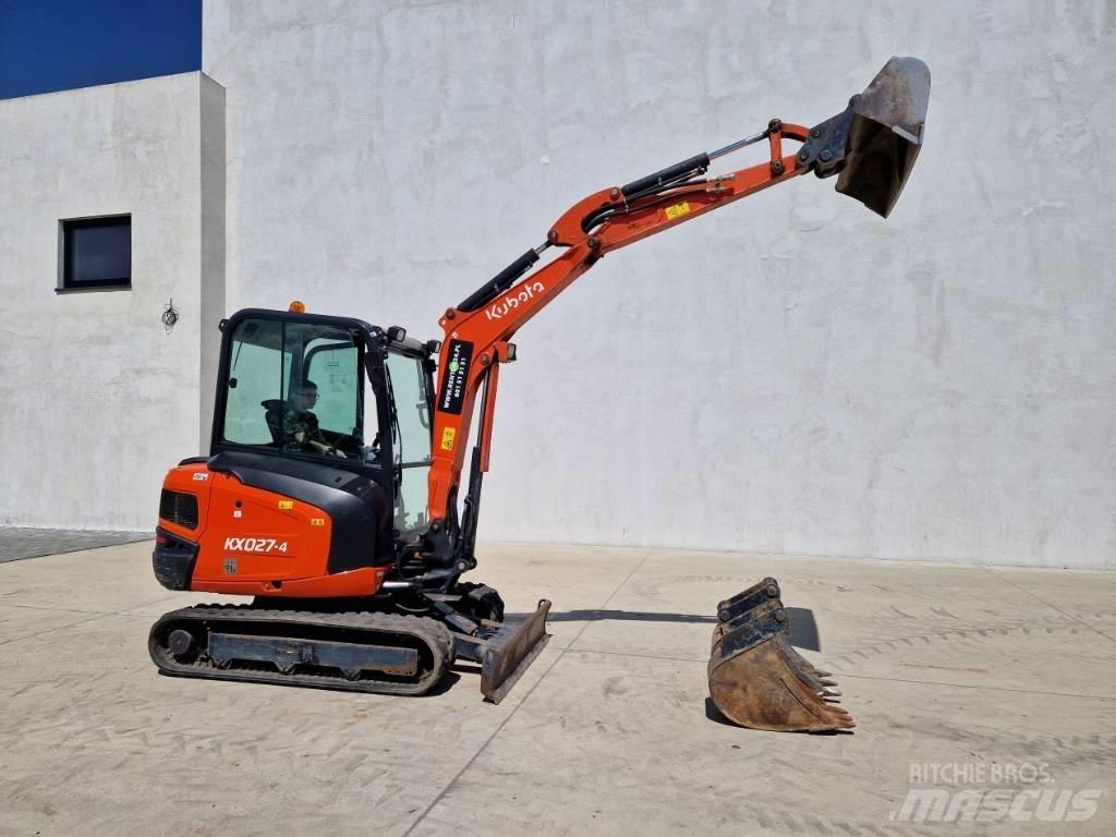 Kubota KX 027-4 M353 حفارات صغيرة أقل من 7 طن (حفارات صغيرة)