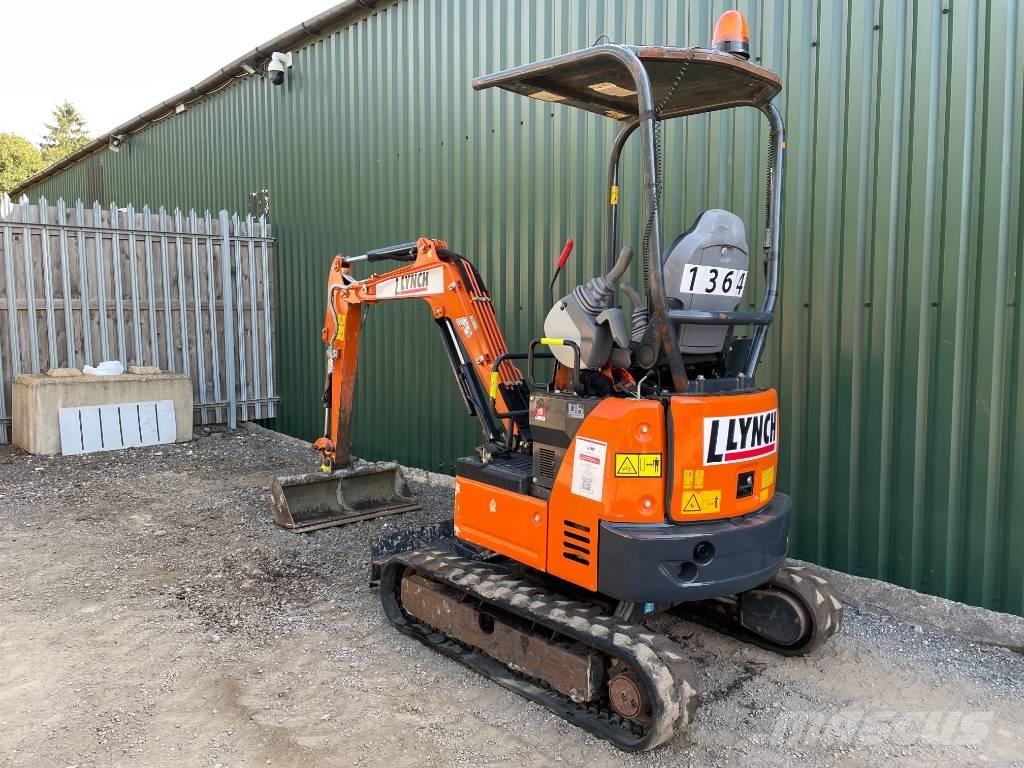 Hitachi ZX 19 U-6 حفارات صغيرة أقل من 7 طن (حفارات صغيرة)