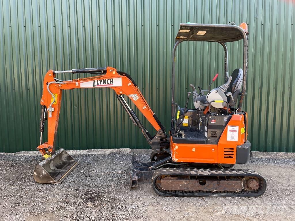 Hitachi ZX 19 U-6 حفارات صغيرة أقل من 7 طن (حفارات صغيرة)