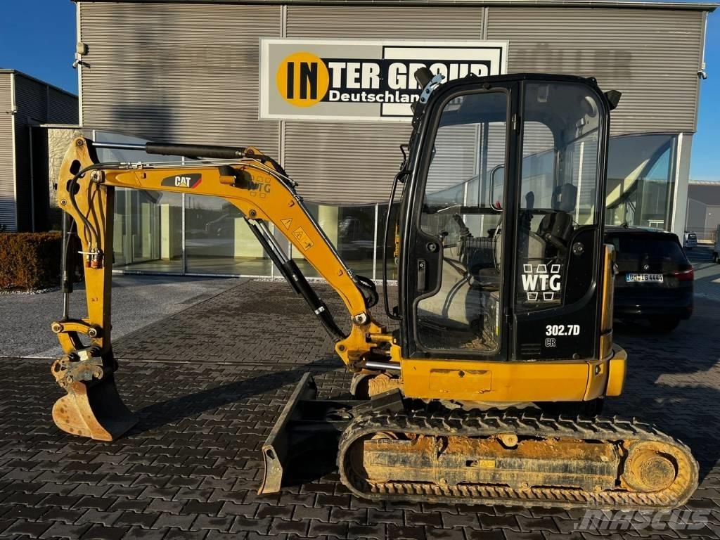 CAT 302.7 DCR حفارات صغيرة أقل من 7 طن (حفارات صغيرة)