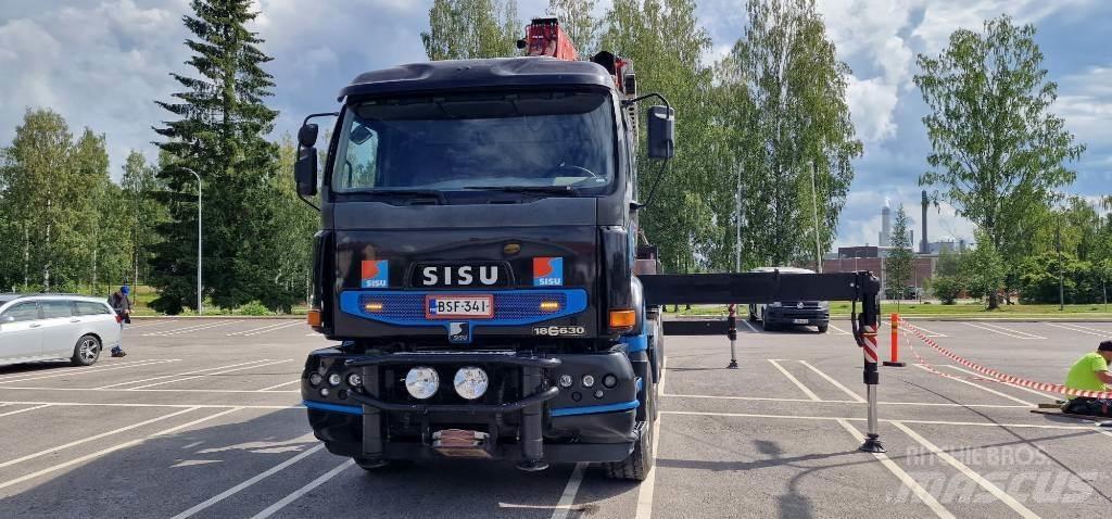 Sisu E18 630 شاحنات الرافعات