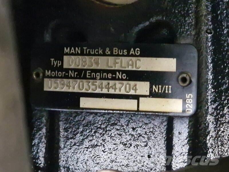 MAN D0834 LFLAC محركات